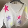 Ladies Star Jumper Image 2
