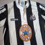 Vintage Newcastle United 95 97 home shirt and sweatshirt made by Adidas, Image 3