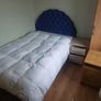Lockers, chest of drawers, bed and small wardrobe Image 2