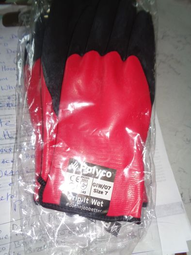 Polyco Grip it Wet Gloves x 3 for Sale
