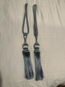 Curtain tie backs