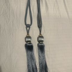 Curtain tie backs
