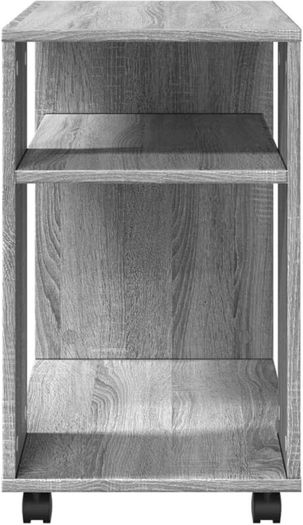 Side Table Cabinet Rolling Wheels