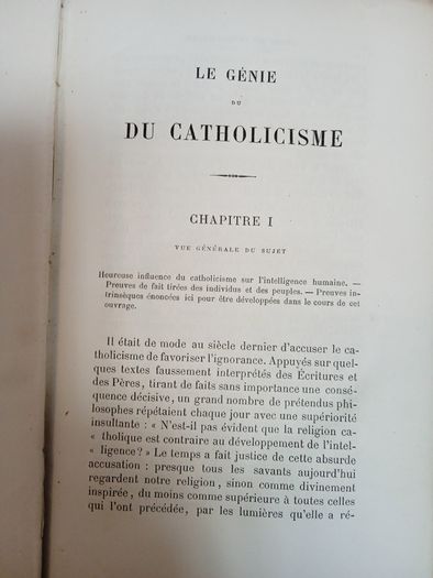 Le Genie Du Catholicisme by M. L'Abbe Pinard (AB519)