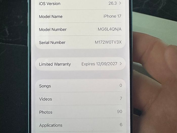 Apple iPhone 17 256 GB