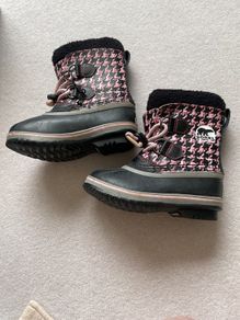 Sorel winter snow kids boots Child Junior 10.5