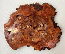 Hand crafted Wooden clock