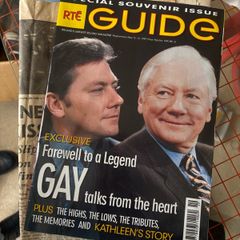RTE Guide Special Souvenir Issue Gay Byrne Tribute Edition May 15 to 21 1999