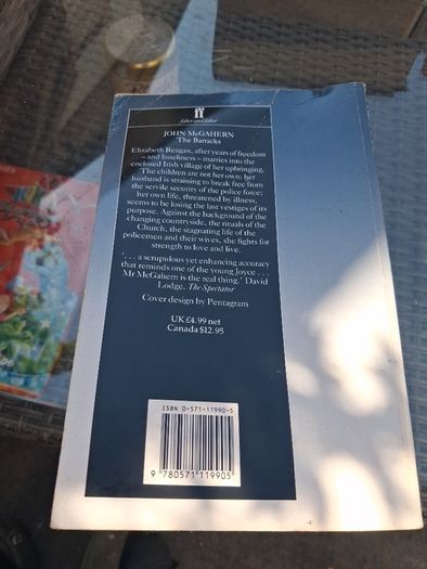John Mcgahern  The Barracks