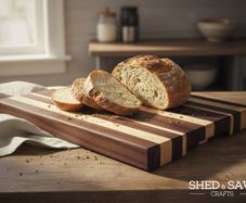 Made to Order Chopping Boards - Serving Trays - Walnut, Ash, Padouk, Purpleheart, Cherry, Maple, Oak - Any Design Boards
