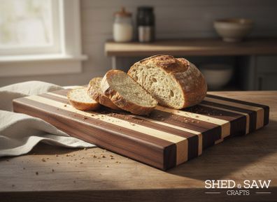 Made to Order Chopping Boards - Serving Trays - Walnut, Ash, Padouk, Purpleheart, Cherry, Maple, Oak - Any Design Boards