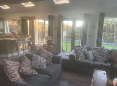 Two sofas