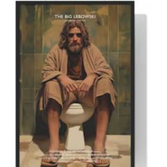 Unique Canvas Lebowski Print - FREE P&P