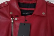 Women Genuine Leather Jacket - Spanish Designer Corty Bennett - UK 12 to 14 - BNWT RRP 450