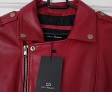Women Genuine Leather Jacket - Spanish Designer Corty Bennett - UK 12 to 14 - BNWT RRP 450