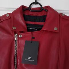 Women Genuine Leather Jacket - Spanish Designer Corty Bennett - UK 12 to 14 - BNWT RRP 450