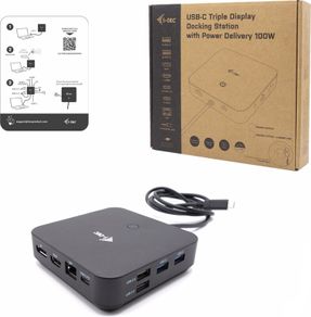i-tec USB-C - HDMI 2x DisplayPort Dock