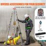Confined Space Tripod Kit, 544 kg Winch, Confined Space Tripod 2.13 m Legs and 30 m Cable, Confined Space Rescue Tripod 10 m Fall Protection Image 3