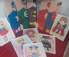 Superhero Canvas Wall Decor