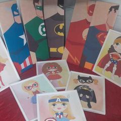 Superhero Canvas Wall Decor