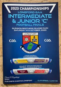 2023 Kenagh v Sean Connolly's - GAA Longford Intermediate Football Club Final Programme