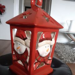 Large Christmas lantern 13 inches tall