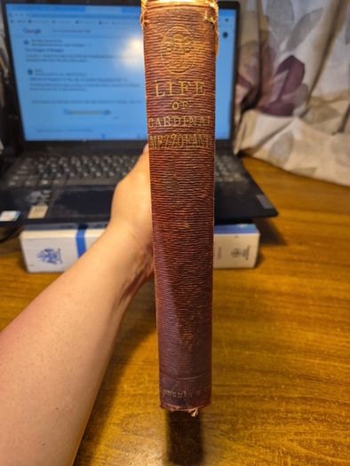 Rare Find. First Edition. 1858. The Life of Cardinal Mezzofanti by C.W. Russell. Religious.