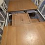 Solid Wood Table & Chairs Image 3