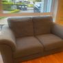 IKEA dark navy sofas 3 +2 Image 2