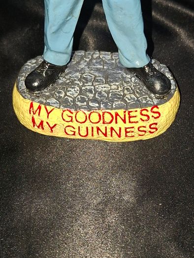 Guinness advertising figurine Zookeeper holding a pint of Guinness, My Goodness My Guinness. Postage Available or Collection