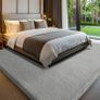 Carpet Rugs Living Room Large 200x290, Grey Rug for Bedroom Washable Area Rugs Anti Slip Fluffy Rug Shaggy Cream Carpets Extra Large Rugs for Living Room Kids Room Image 6