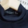 Black Petite Open Back Top - Size 4 Image 3