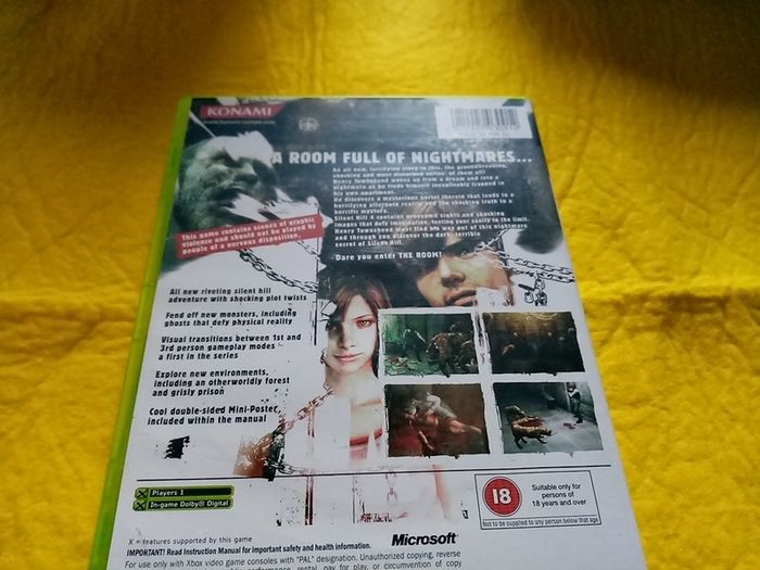 Silent Hill 4 The room Xbox Original Games Original