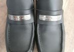 Black Ben Sherman Boys Dress Shoe