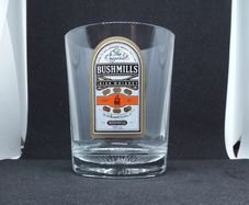 SALE ------ Old Bushmills Irish Whiskey Glass