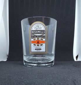 SALE ------ Old Bushmills Irish Whiskey Glass