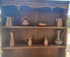 copper and brass  collectables