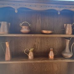 copper and brass  collectables