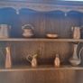 copper and brass jugs, pot and pan Image 6
