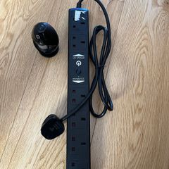 "Egg"  Mains Power Strip