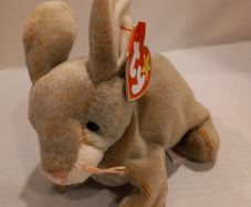 Vintage TY Beanie Babies - Nibbly the rabbit