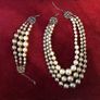 pearl necklace and bracelet set Image 5