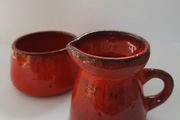 Vintage Mini Jug &amp; Bowl Duo