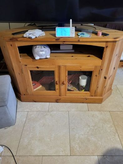 Corner unit cupboard and TV stand