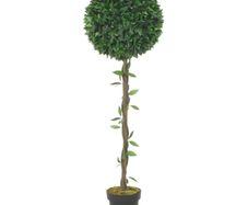Artificial Plant Bay Tree with Pot Green 130 cm