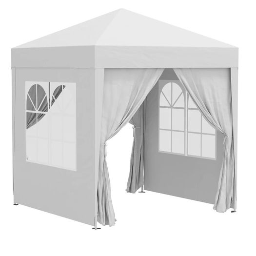 NEW SALE | 2 x 2m Pop-up Gazebo, Portable with Sidewalls | High-Quality Steel Frame | Water-Resistant | UV Protection | Blue