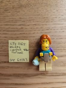 lego cty1262 holiday camper van mother, set 60283