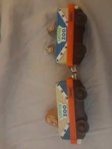 Thomas the tank monkey car and lion car