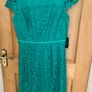 Stunning Adrianna Papell designer dress jade green Image 2