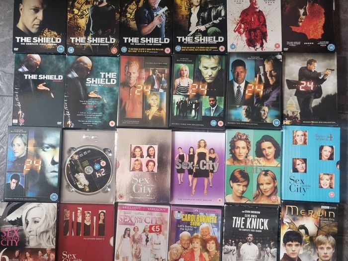 Large TV Boxset Collection